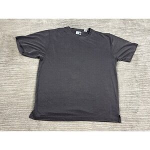 Modern Images T-Shirt Mens M Grey Short Sleeve Textured Modal Blend Casual Tee